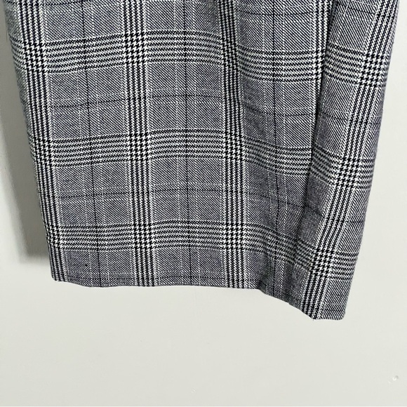 Hudson North Plus Easy Pull-On Ankle Pants Plaid Grey Academia Size 2X Trouser - Picture 6 of 15